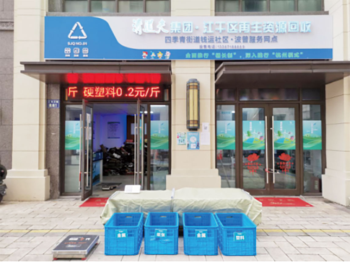 建设家门口的再生资源回收网点Kaiyun 开云(图1)