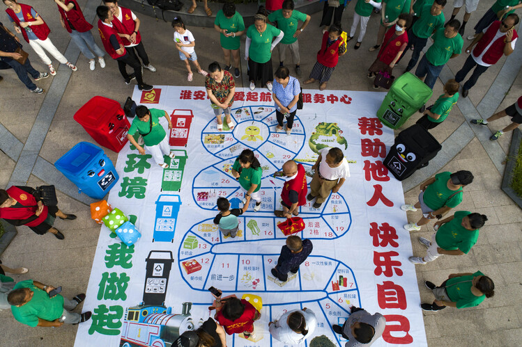 江苏淮安:垃圾分类成为开云体育 开云官网低碳生活新时尚(图3) 江苏淮安:垃圾分类成为开云体育 开云官网低碳生活新时尚(图3)