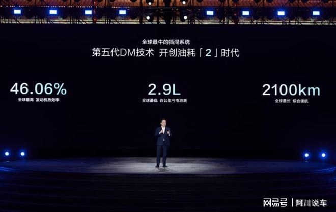比亚迪发布新能源技术第五代DM再次引领插混技术天花板Kaiyun 开云(图1)